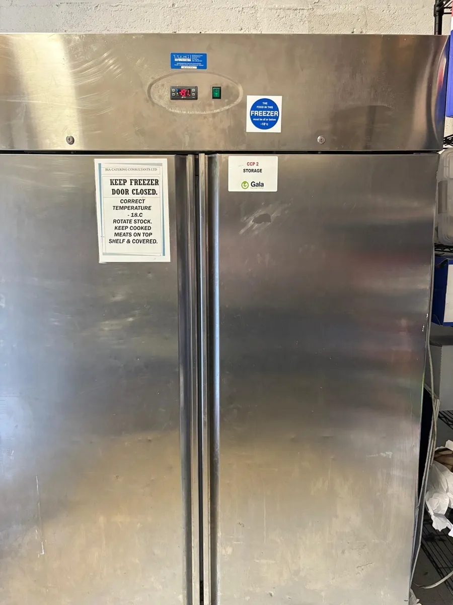 Upright double door Freezers
