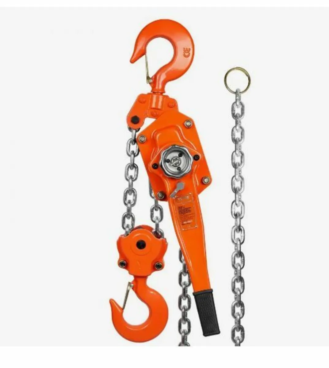 Manual Lever Chain Hoist, 6 Ton 5995.7 kg Capacity - Image 1