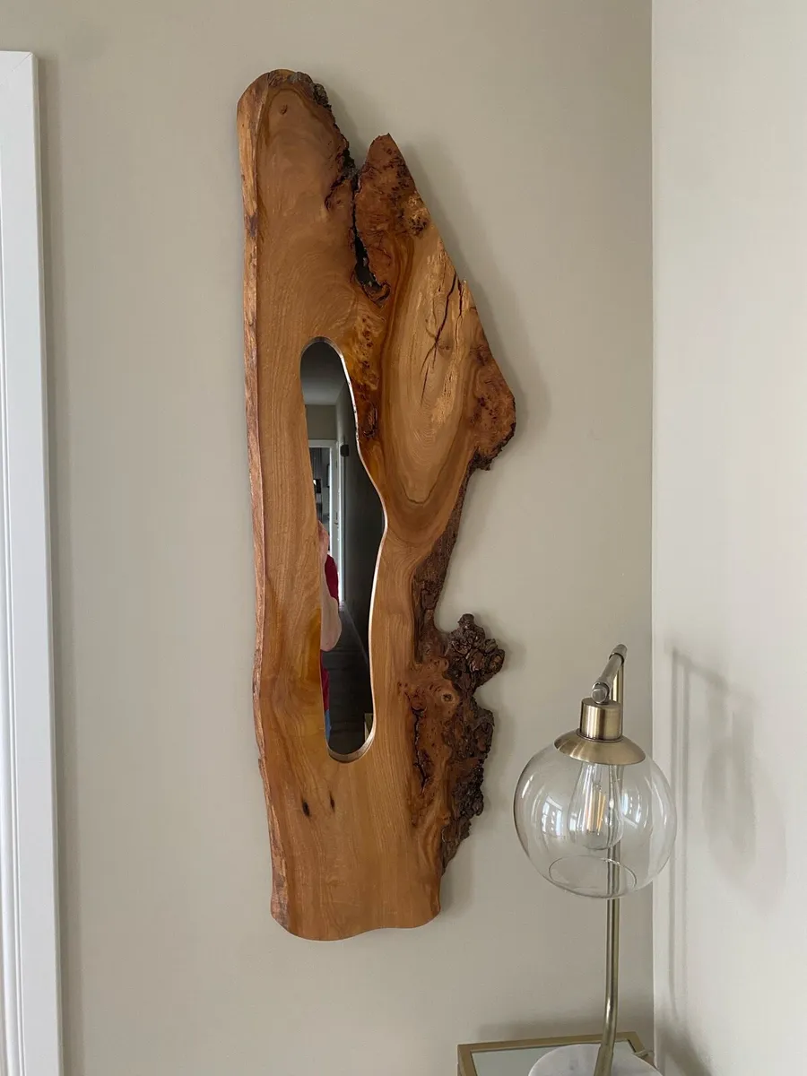 Mirror- Live Edge Wood - Image 1