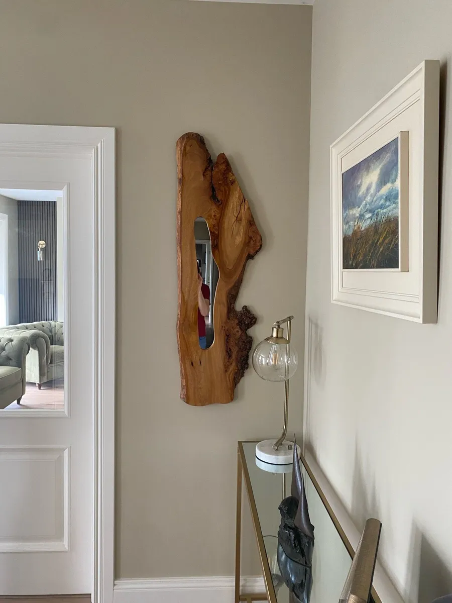 Mirror- Live Edge Wood - Image 2