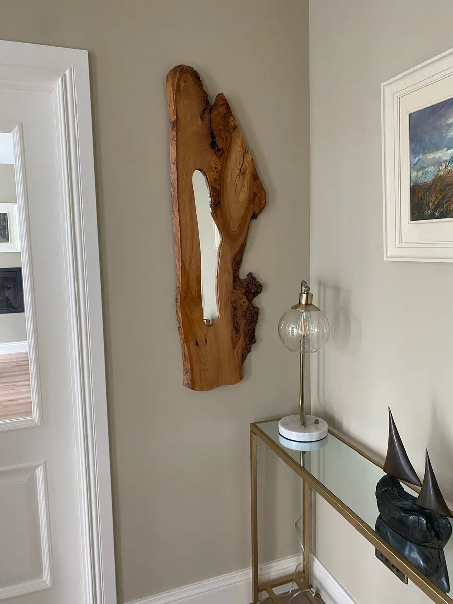 Mirror- Live Edge Wood - Image 3
