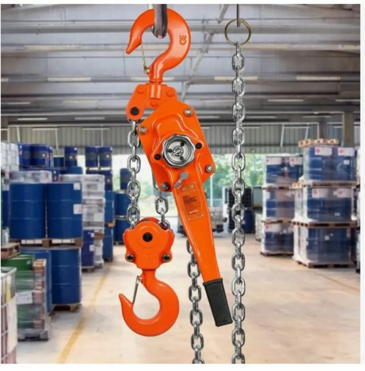 Manual Lever Chain Hoist, 6 Ton 5995.7 kg Capacity - Image 4