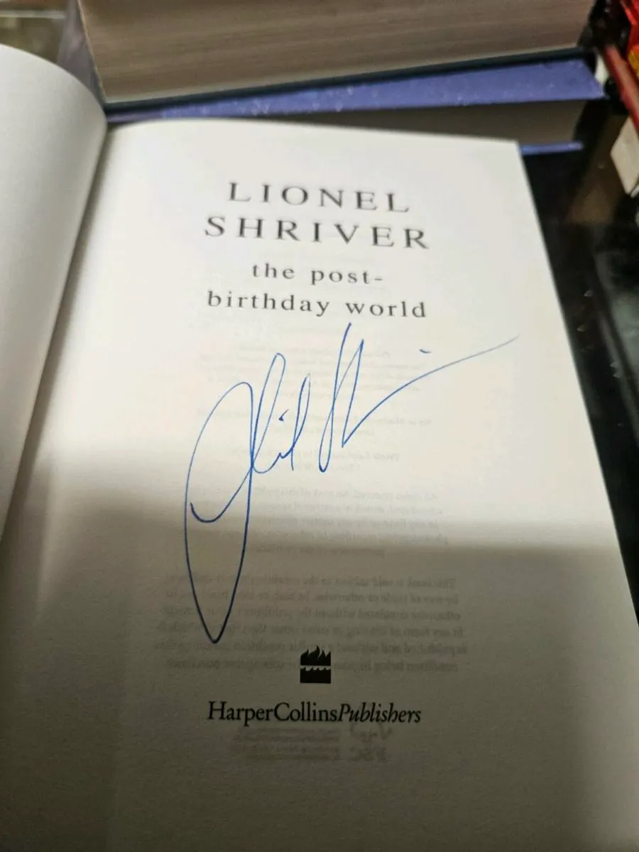 Book The Post Birthday World Signed - Image 3