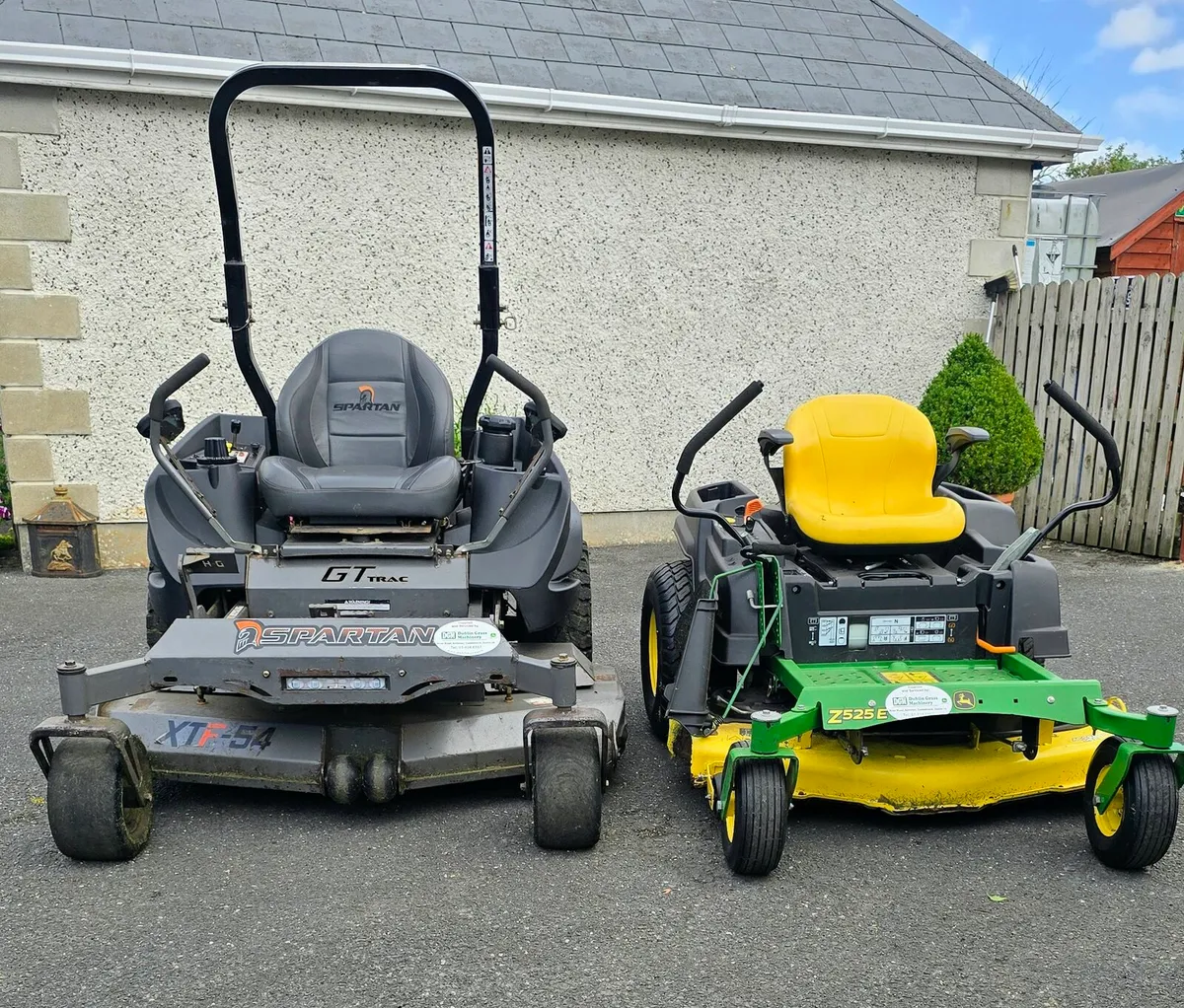2 commercial zero turn mowers - Image 1