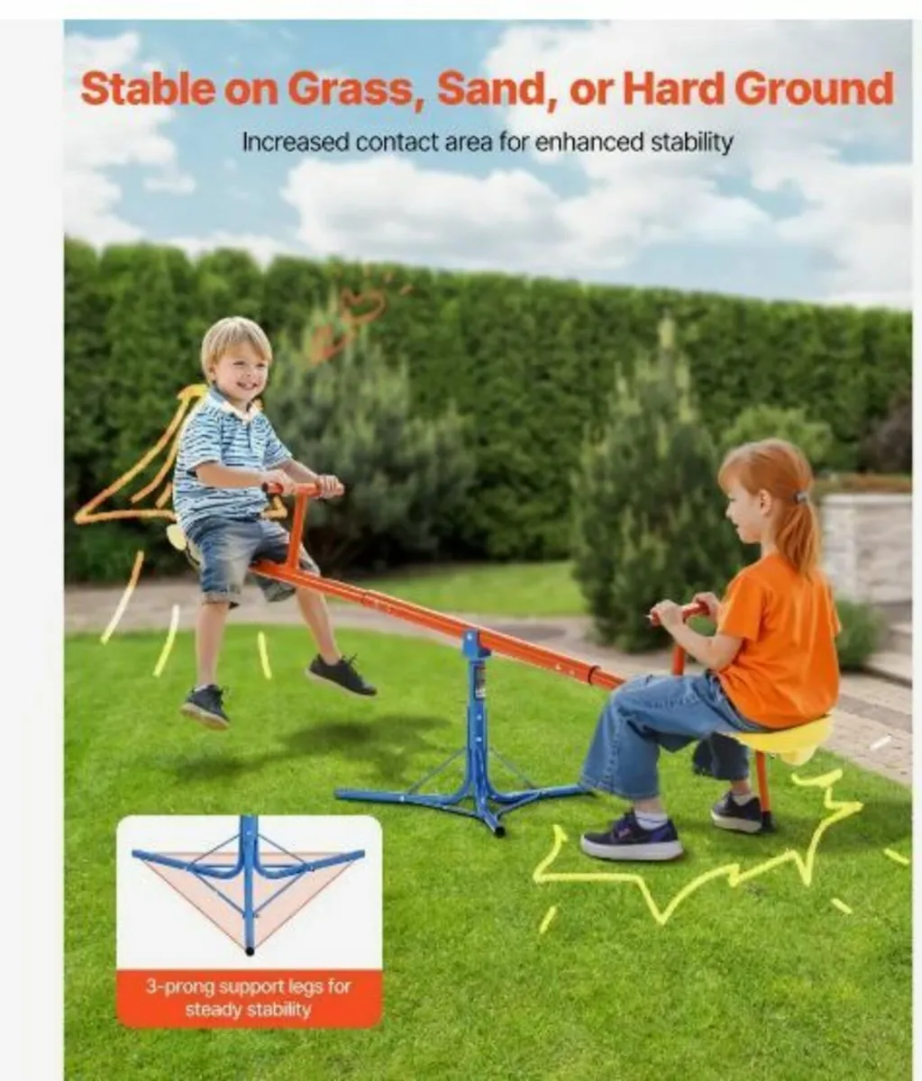Kids Seesaw 100 lbs Capacity - Image 2