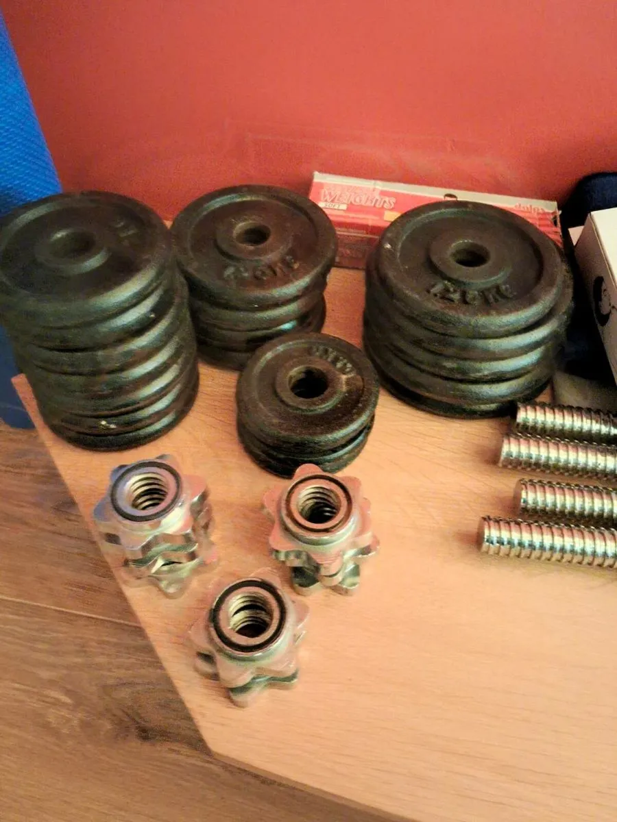 Bench press and weights - Image 4
