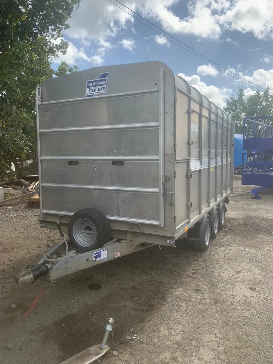 Ifor Williams DP 120 S3 14’x6’ cattle trailer - Image 1