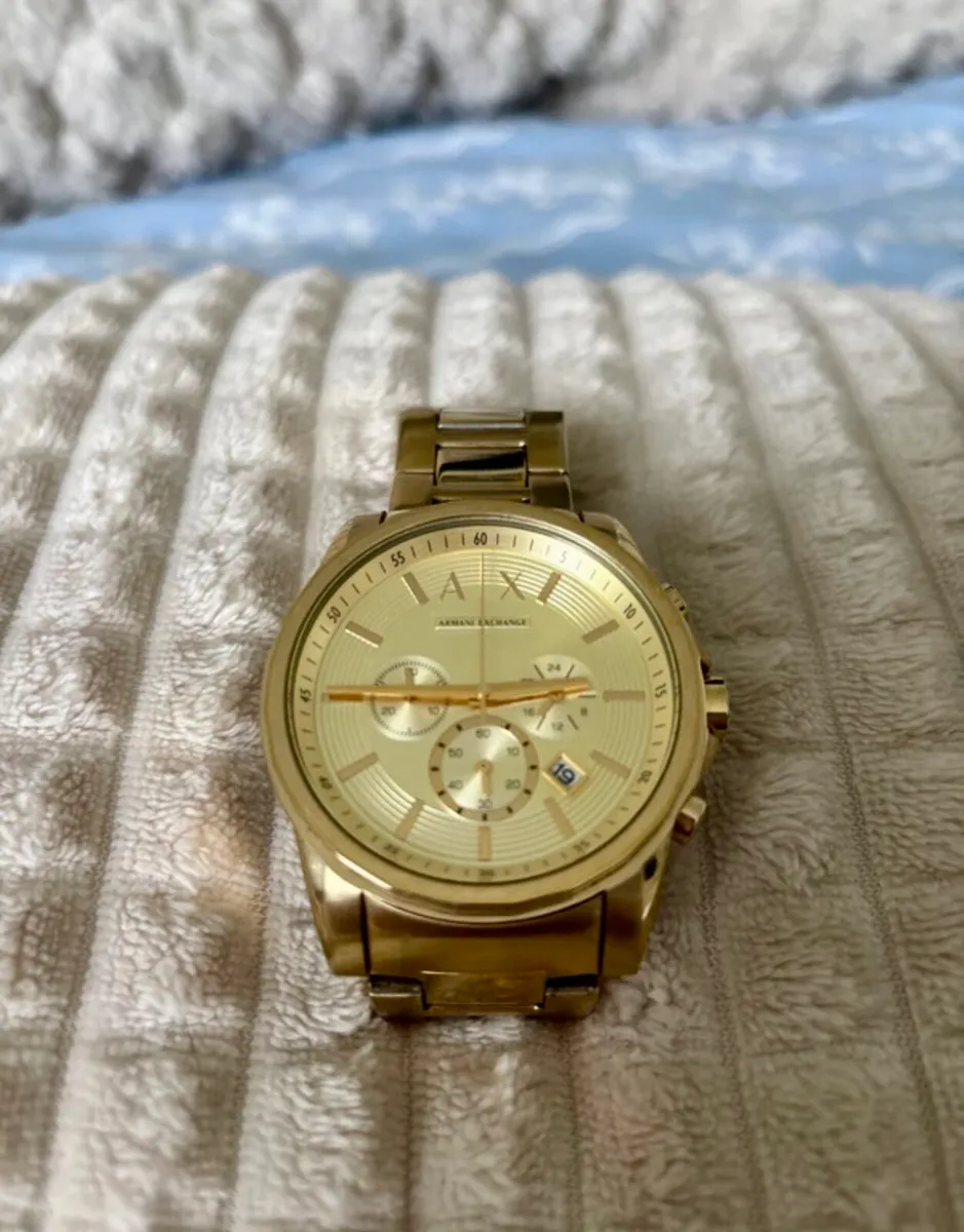 Men’s Armani exchange watch - Image 1
