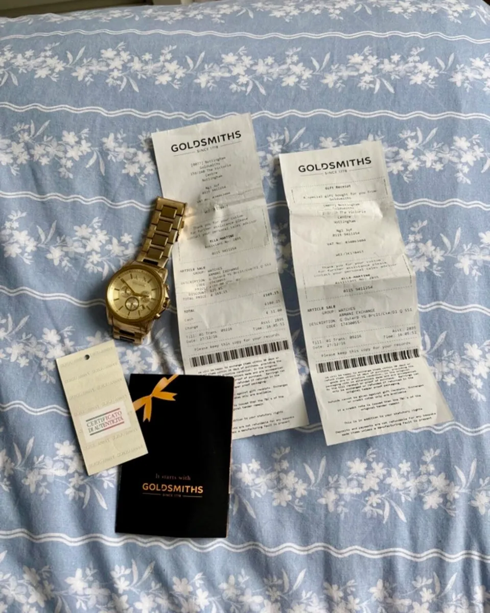Men’s Armani exchange watch - Image 2