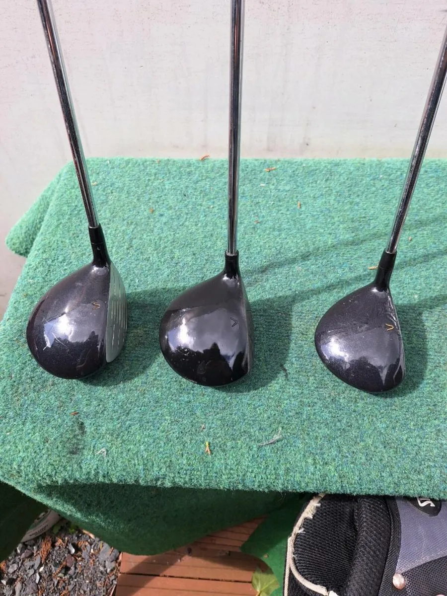 Golf clubs,  full set and bag - Image 2