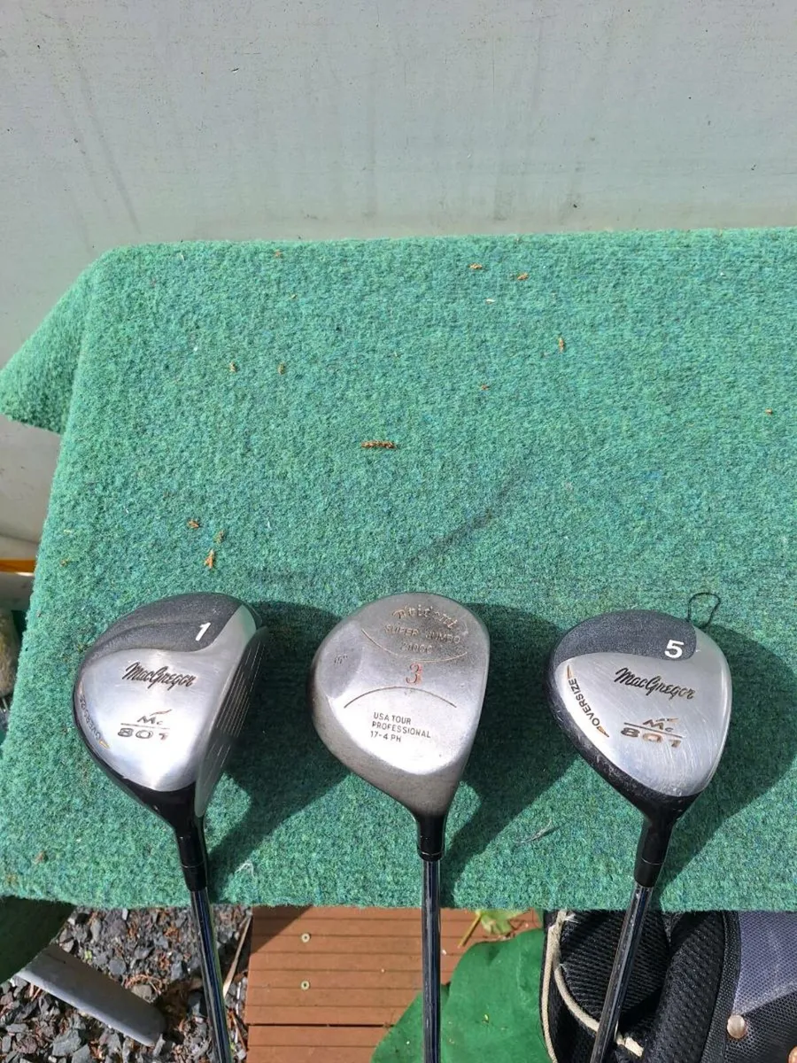 Golf clubs,  full set and bag - Image 4