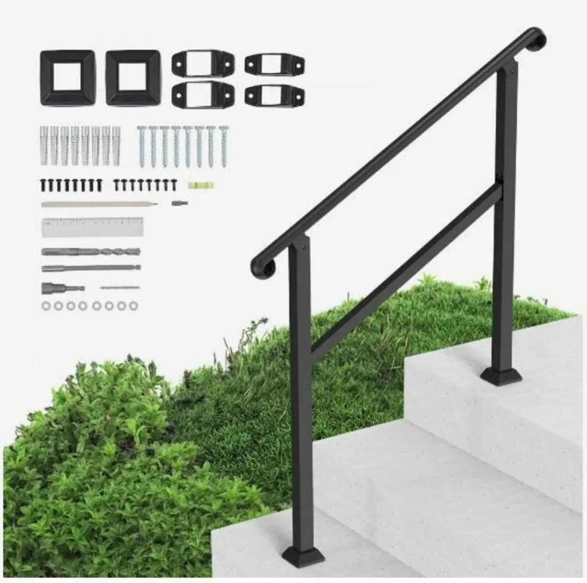 2-3 Step Handrails for Outdoor Steps - Image 4