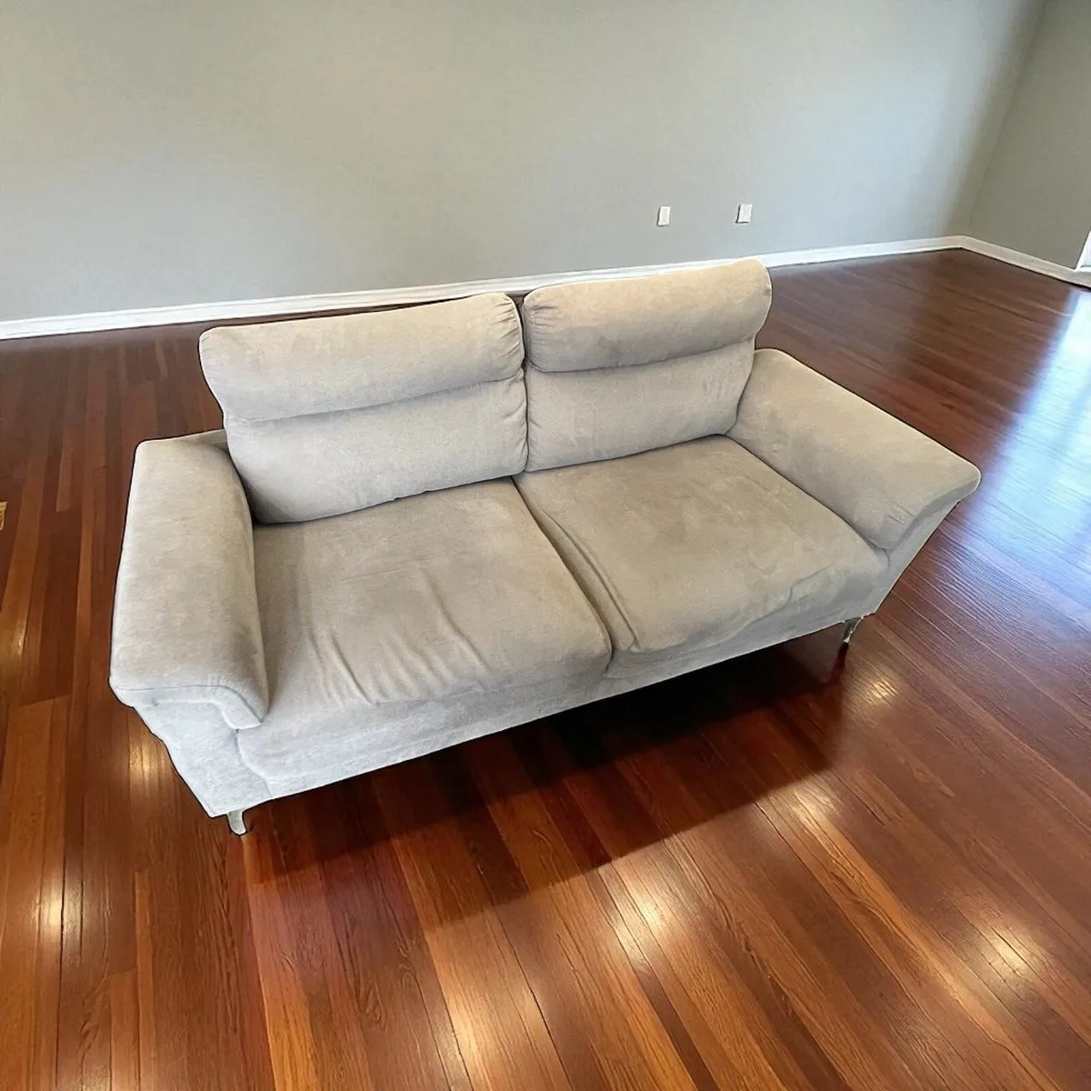 Grey 3+2 sofa set couch furniture - Image 3