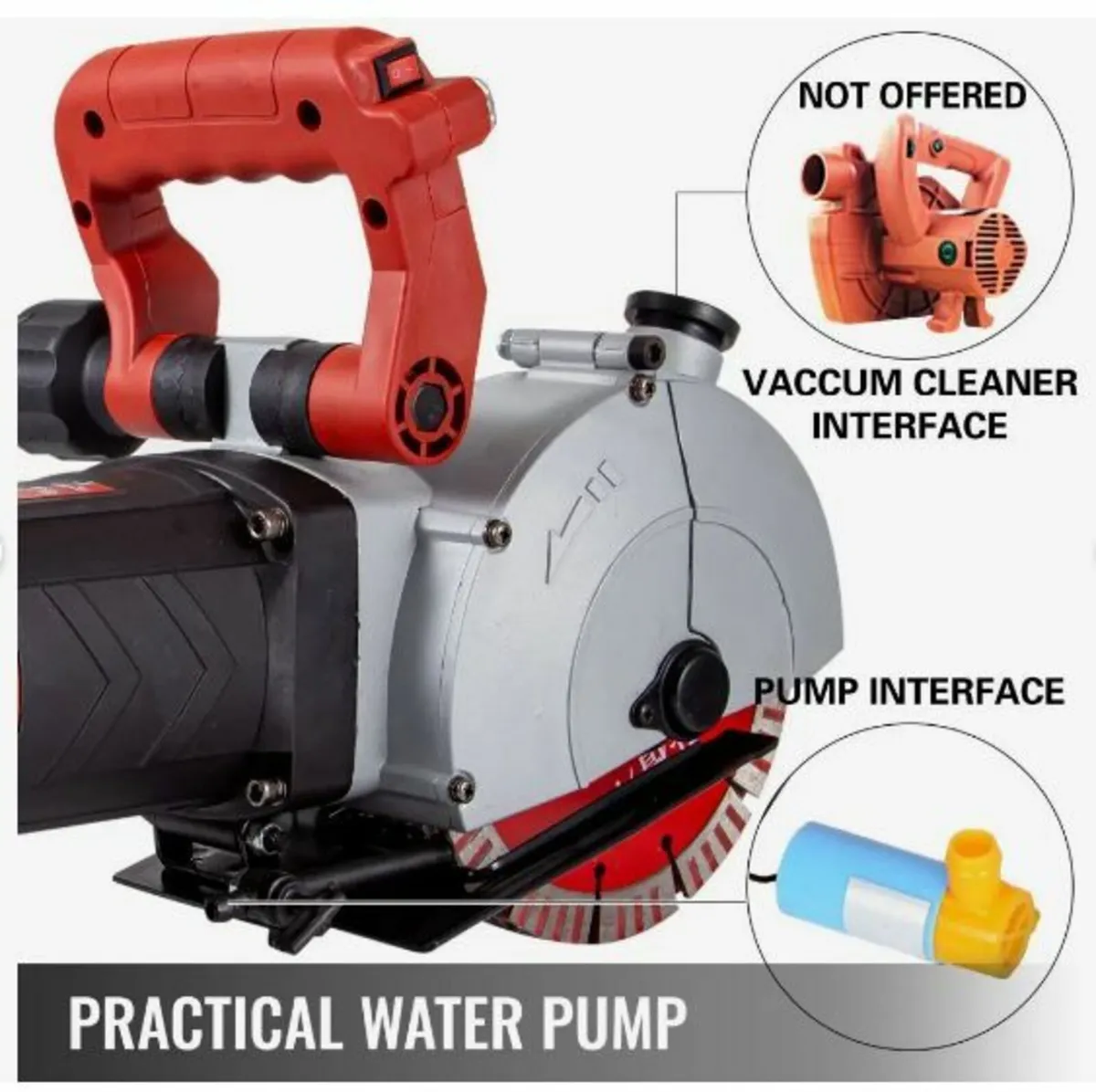 Wall Chaser 34 mm Cutting Depth Wall Groove - Image 4