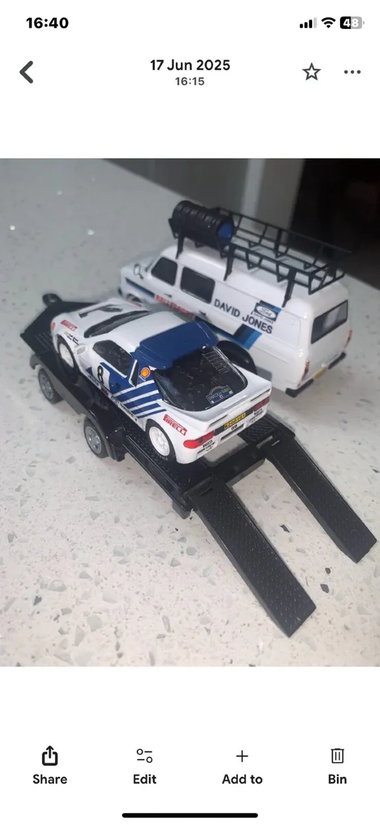 Rally set Ford
