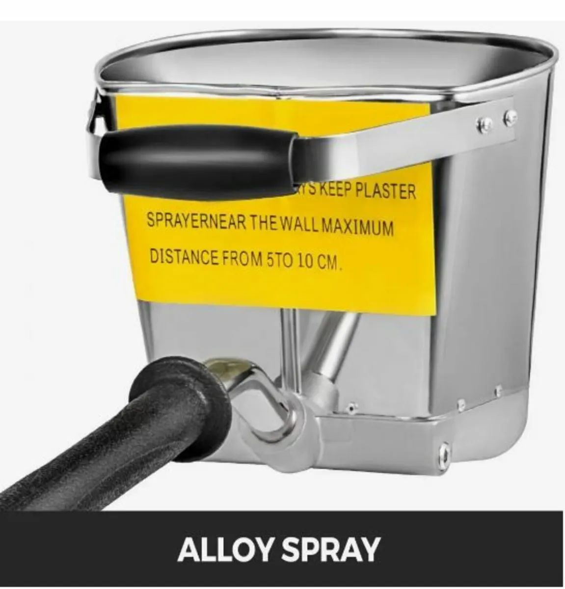 4 Jet Cement Mortar Spray Gun Stucco Sprayer - Image 3