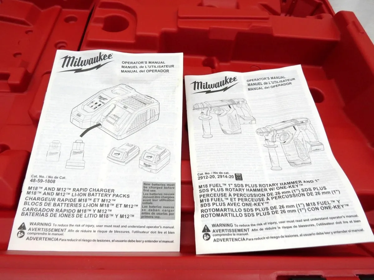 Milwaukee M18 2912-22 Hammer Kit - Image 3
