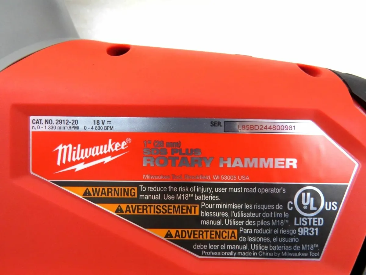 Milwaukee M18 2912-22 Hammer Kit - Image 4