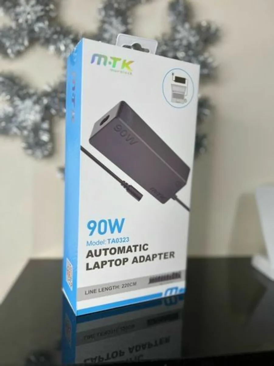 90W (MTK TA0323)Automatic Universal Laptop Charger - Image 1