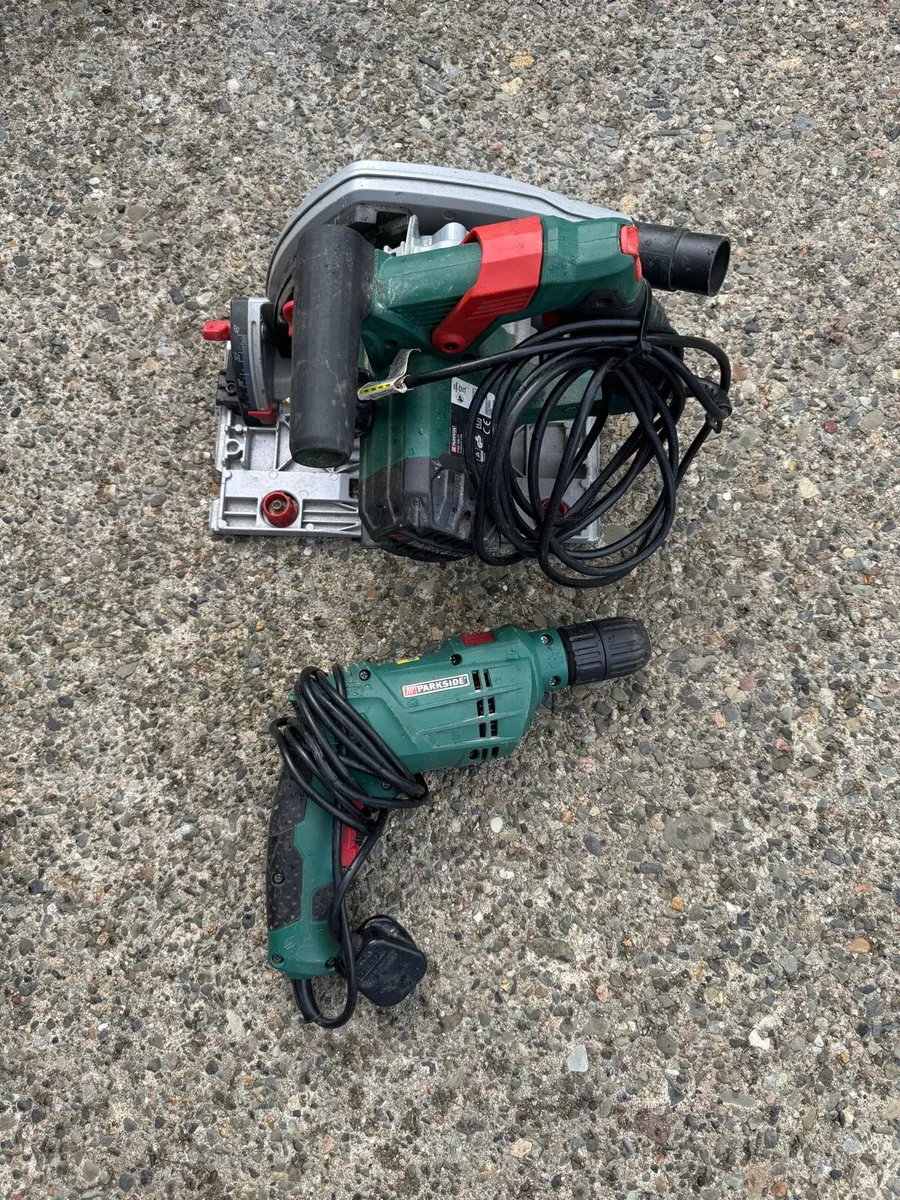 Circular saw and drill - Image 1