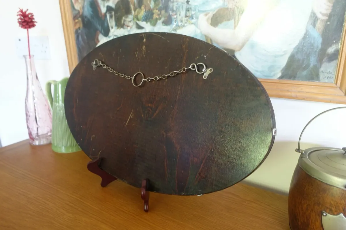 Oval Shaped Retro Mirror - Image 2