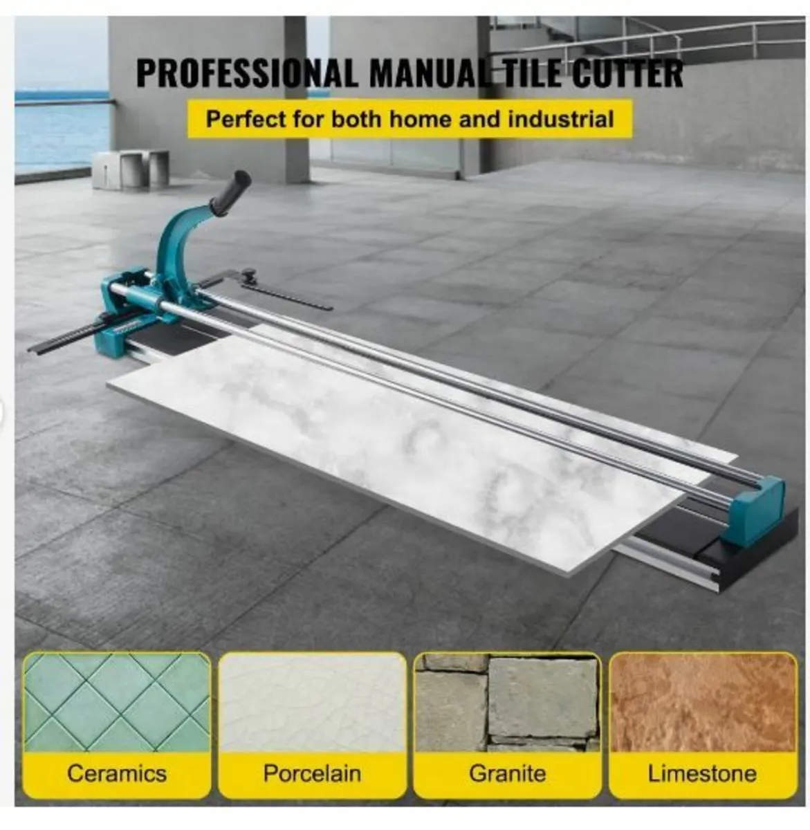 1200MM Tile Cutter, High Precision Manual - Image 3