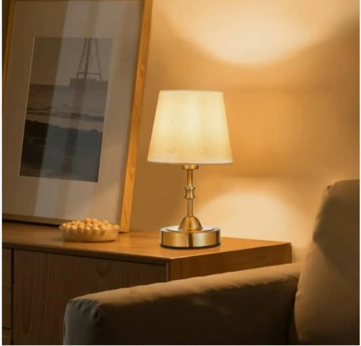 Cordless Table Lamp Rechargeable Battery - Image 1