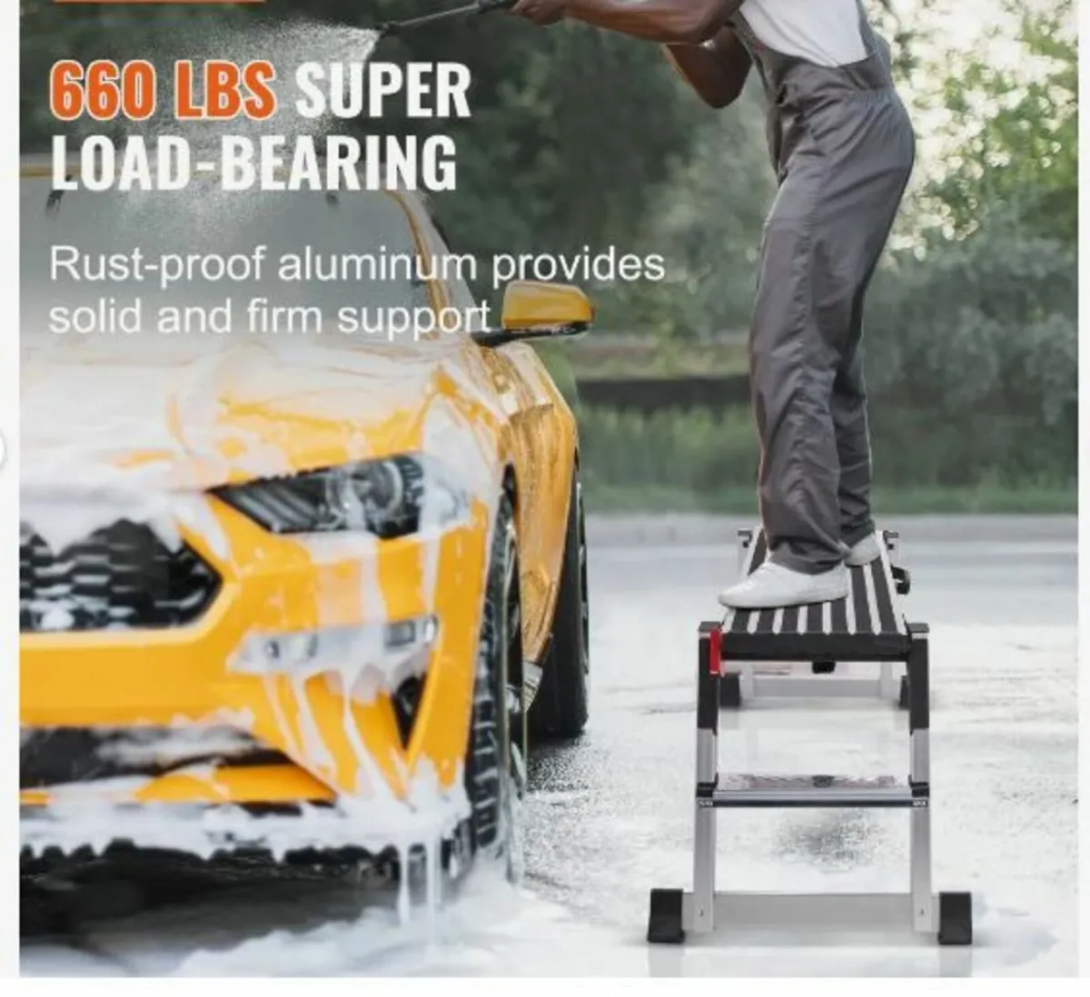 Folding Work Platform, 299.4 kg Load Capacity - Image 2