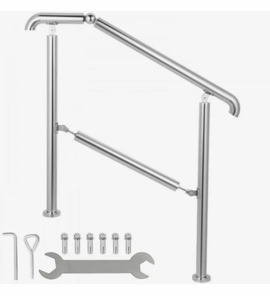 5 Step Railing Stainless Steel - Image 1