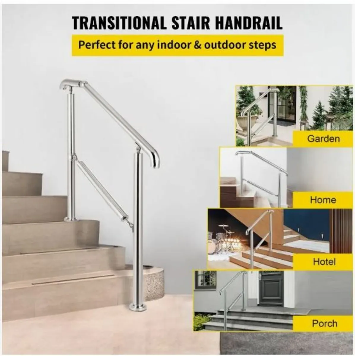 5 Step Railing Stainless Steel - Image 3