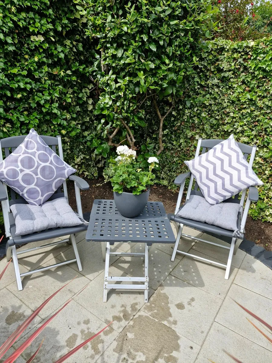 6 Seat GArden Table Chairs set - Image 4