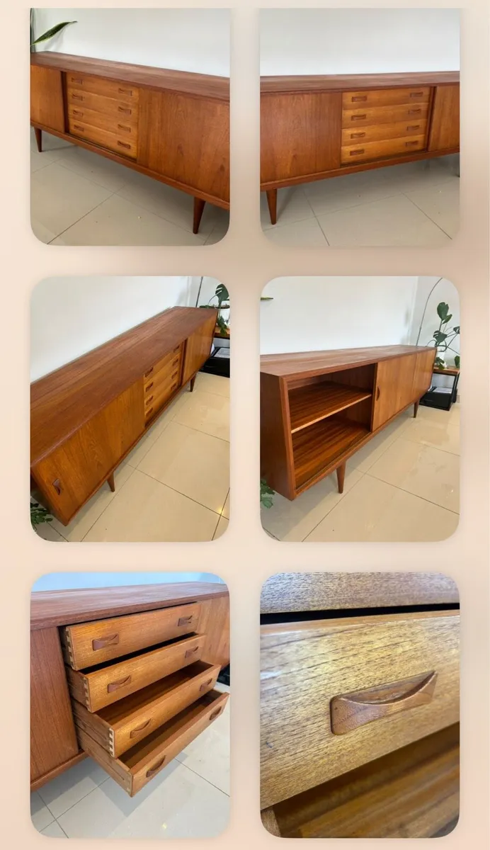 Clausen & son Danish sideboard wall sideboard - Image 1