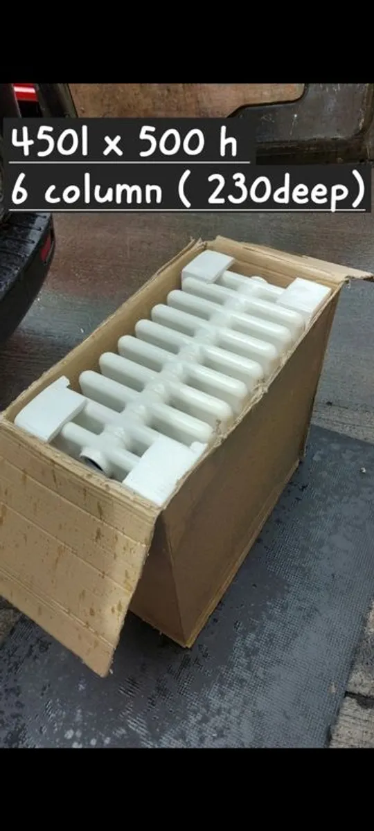White Column Radiator - Image 1