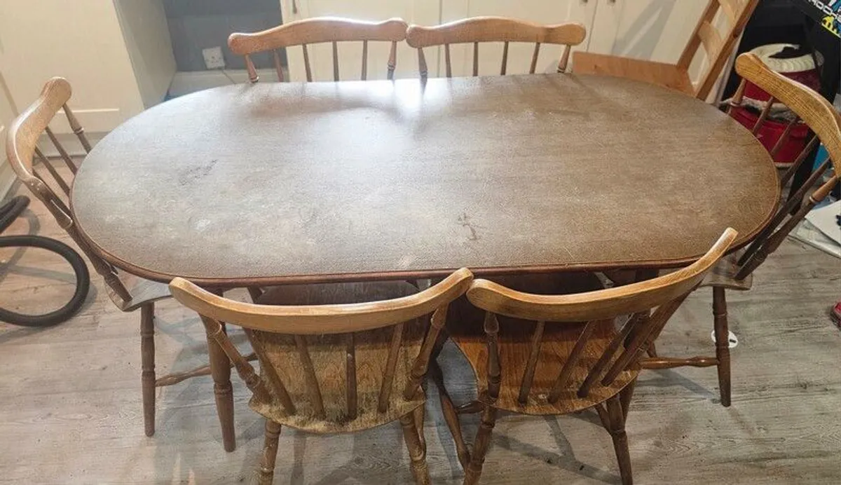 dining set and bed - Image 3