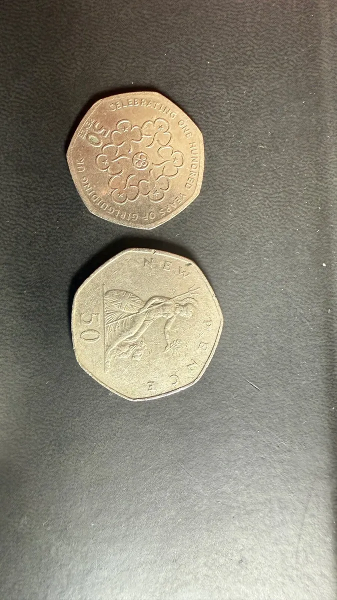 50 pence X2 - Image 1