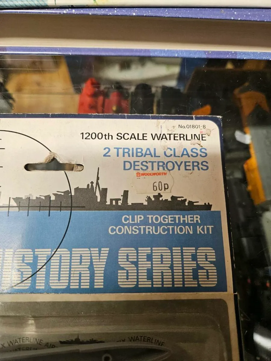 Vintage Airfix WW2 Tribal Class Destroyer Ships - Image 2