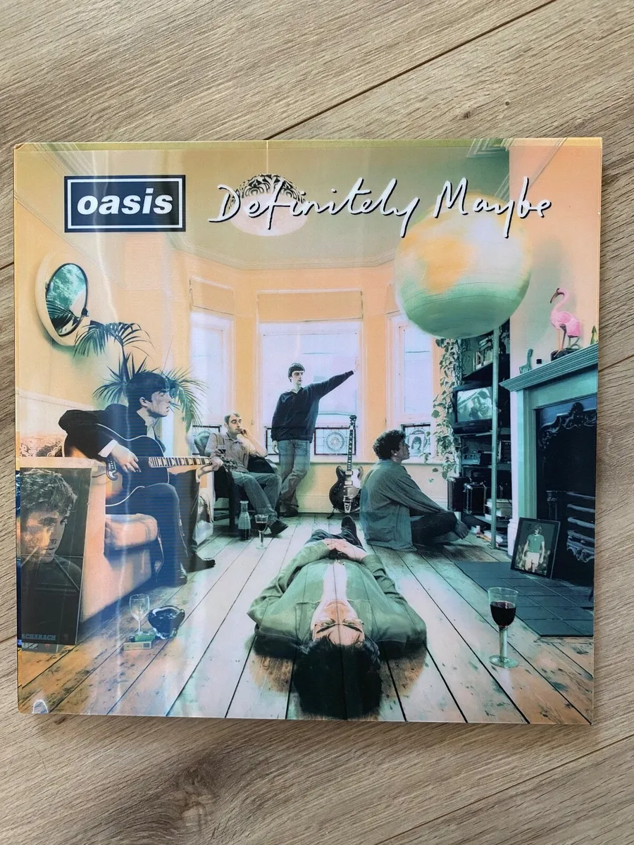 Oasis Definitely Maybe Limited 3D Cover Tri-Colour - Image 1