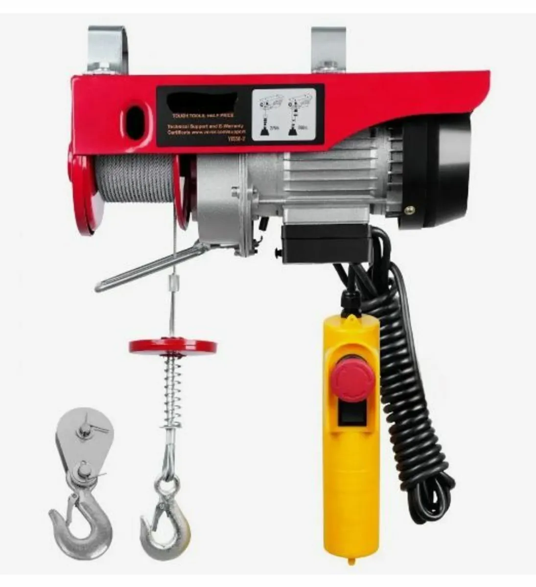 Electric Hoist, 249.5 kg Lifting Capacity, 510W - Image 1