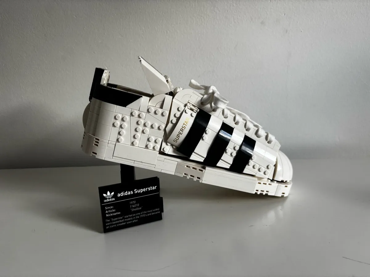 Lego adidas shoe decoration piece - Image 1