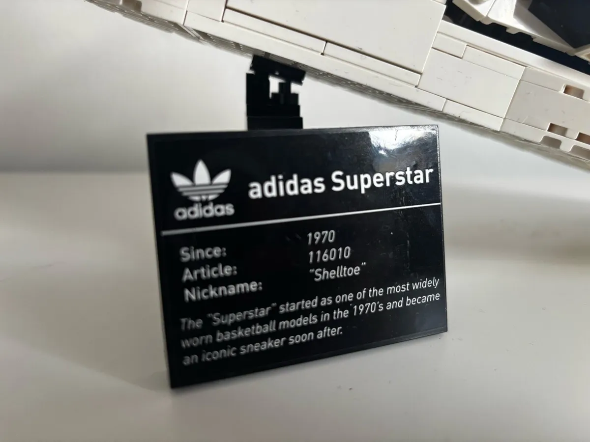 Lego adidas shoe decoration piece - Image 2