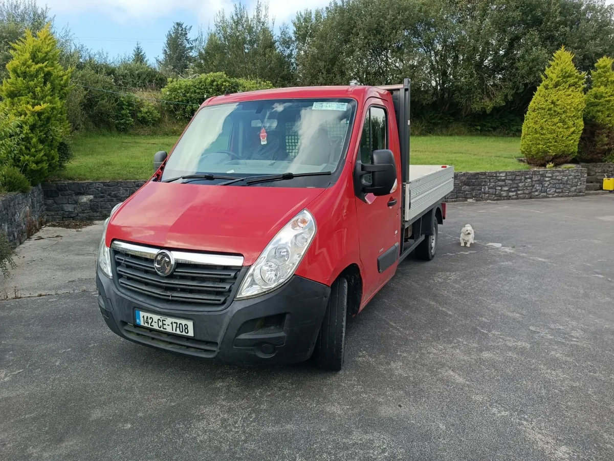 Vauxhall Movano dropside flatbed - Image 2