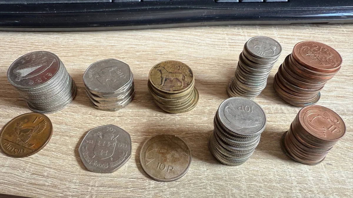 Irish coins - Image 1