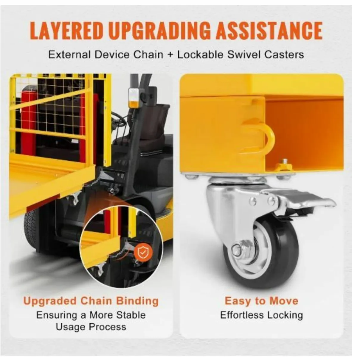 Forklift Safety Cage, 544.3 kg Load Capacity - Image 4