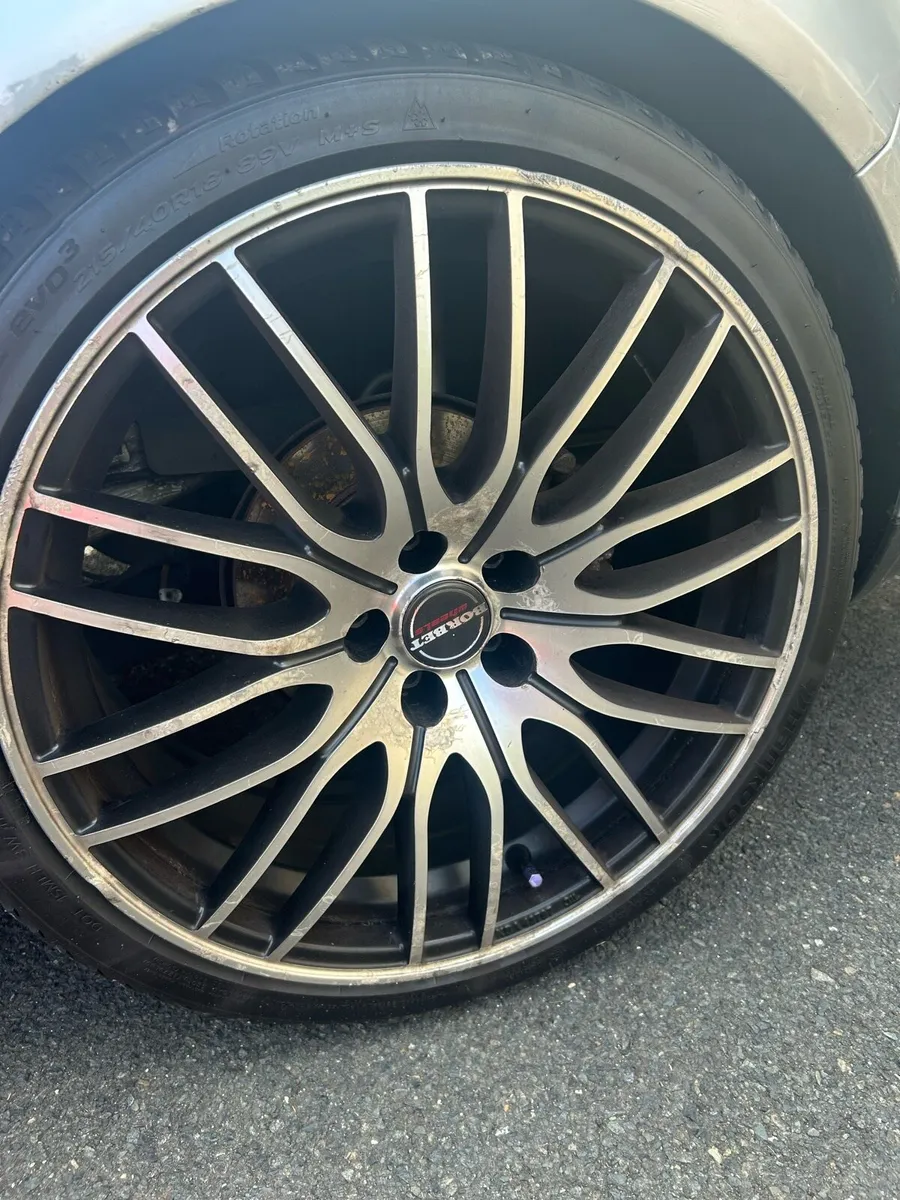 18” Borbet Alloys 5x112 - Image 1