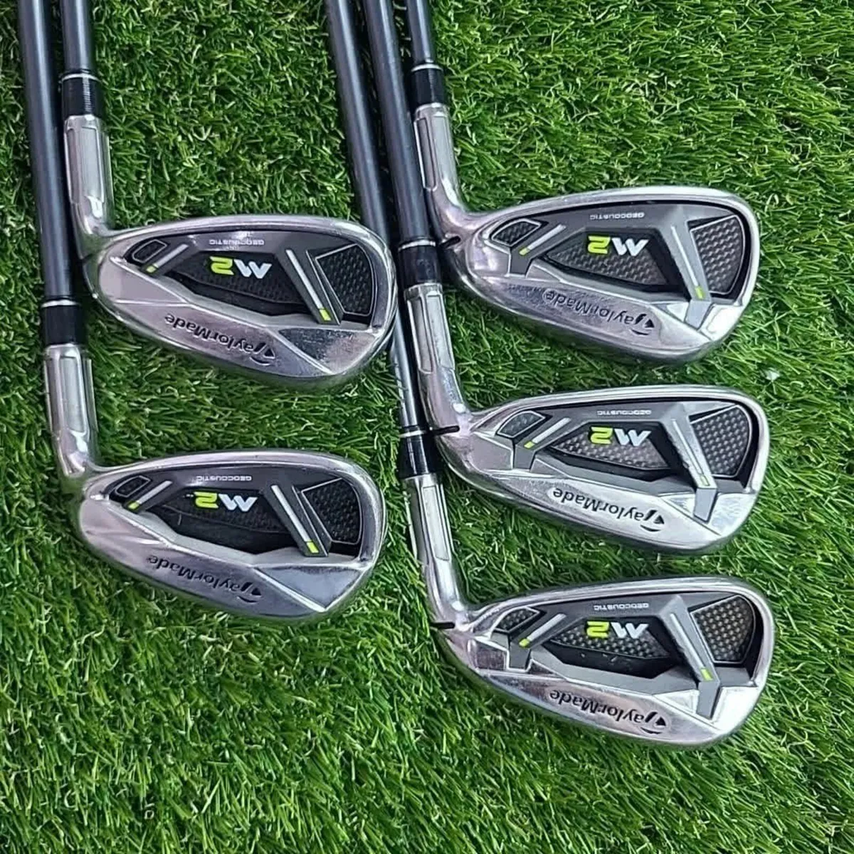 Taylormade M2 Iron Set 6-PW Reax 55 Senior Flex Gr - Image 1