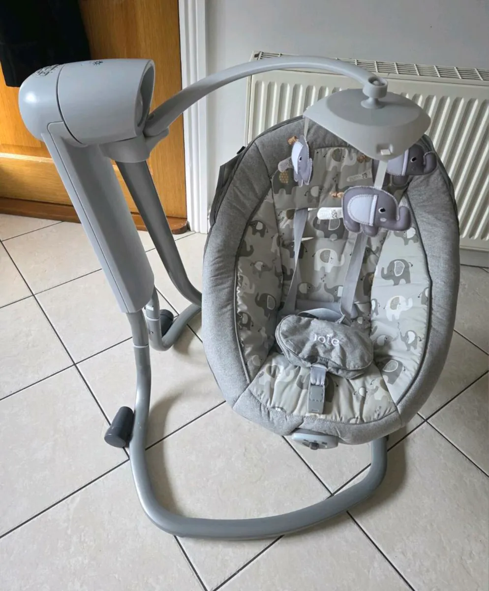 Joie Serina Swivel Baby Swing Elephant Duo