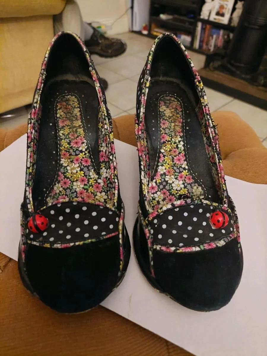 Irregular Choice IC Future Ladybug Polka UK 5 - Image 1