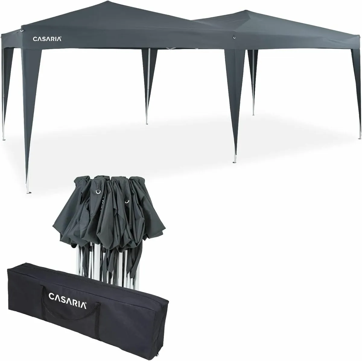 Gazebo 3 x 6 m Pop-Up  Water-Repellent with Ba - Image 2