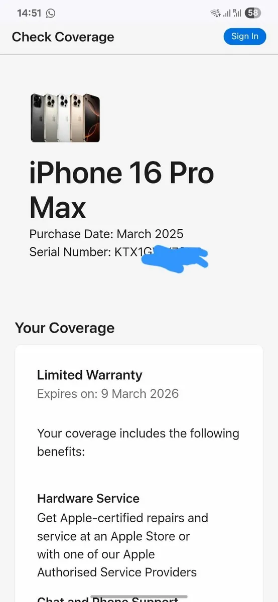 Iphone 16 Pro Max - 256 GB- Full Box - Image 2
