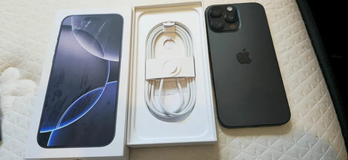 Iphone 16 Pro Max - 256 GB- Full Box - Image 1